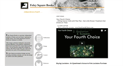 Desktop Screenshot of foleysquarebooks.com